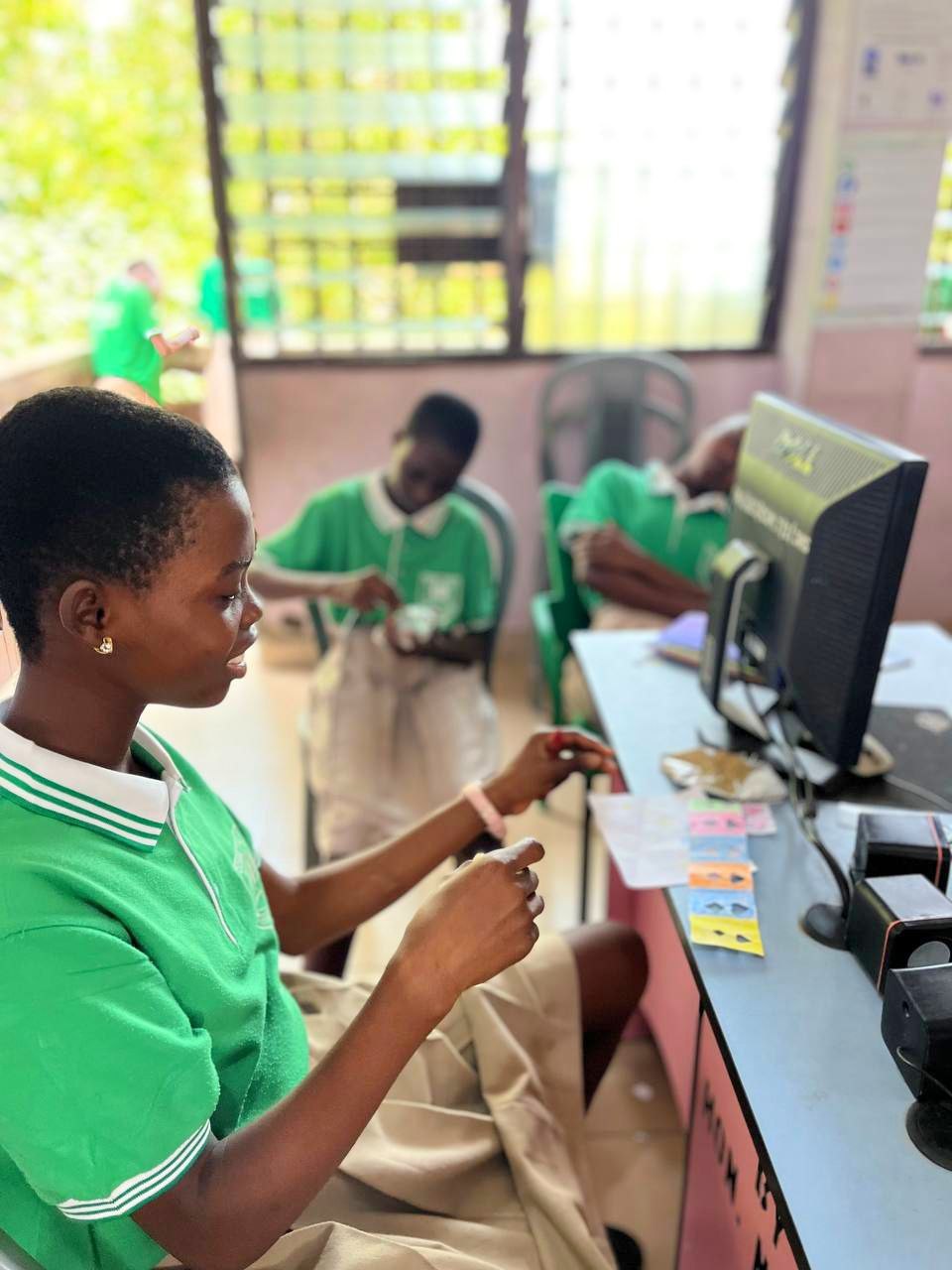 The child with big dreams, climate change project.